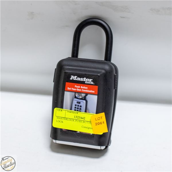 MASTERLOCK PUSH BUTTON DOOR LOCK