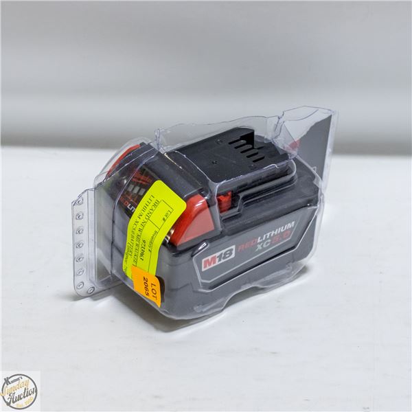 BRAND NEW MILWAUKEE M18 RED LITHIUM XC5.0 BATTERY
