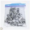 Image 1 : 32 - 9X16-18 CHROME WHEEL NUTS + SOCKET