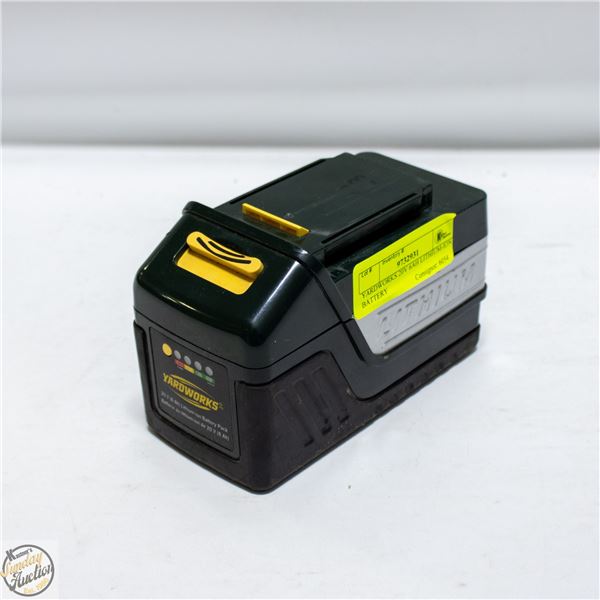 YARDWORKS 20V 6AH LITHIUM-ION BATTERY