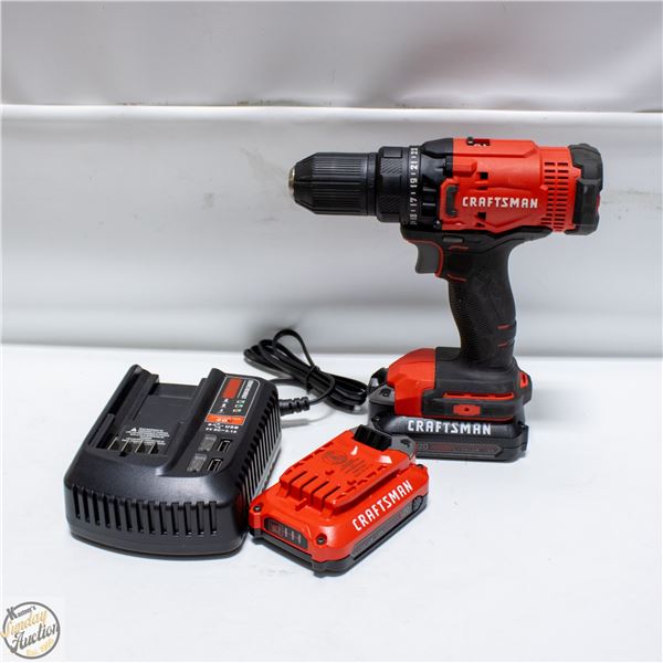 CRAFTSMAN V20 CORDLESS DRILL/DRIVER SET