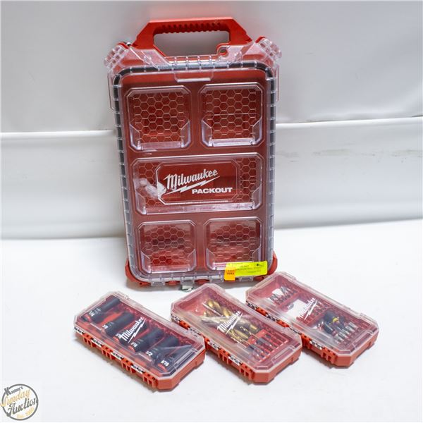 THREE MILWAUKEE TOOL KITS