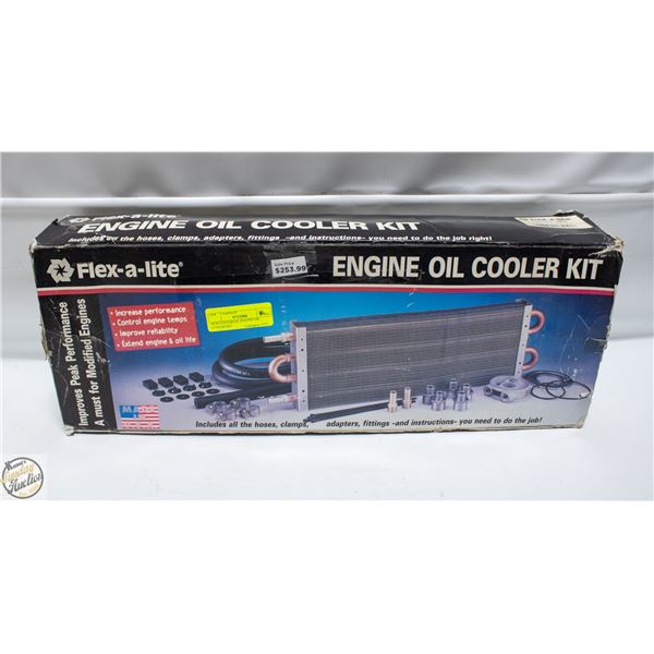 NEW UNIVERSAL ENGINE OIL COOLER KIT