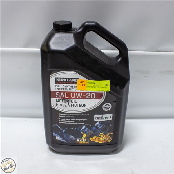 KIRKLAND 0W20 SYNTHETIC OIL 4.73L