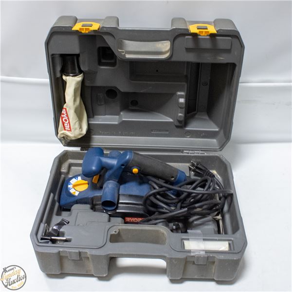 RYOBI HAND PLANER, COMPLETE SET
