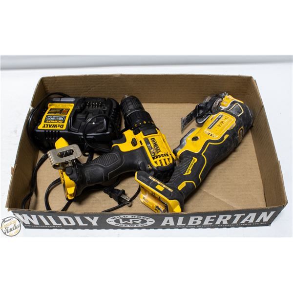 FLAT OF DEWALT TOOLS