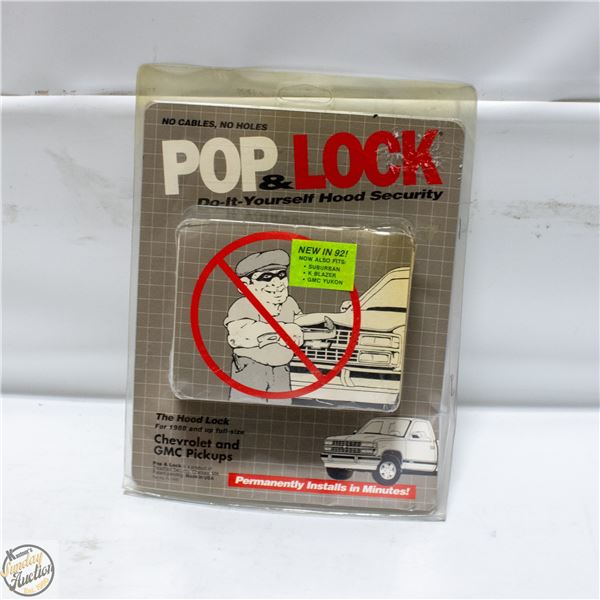 POP & LOCK DO IT YOURSELF HOOD SECURITY