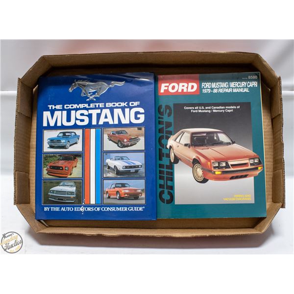 COMPLETE BOOK OF MUSTANG, CHILTONS