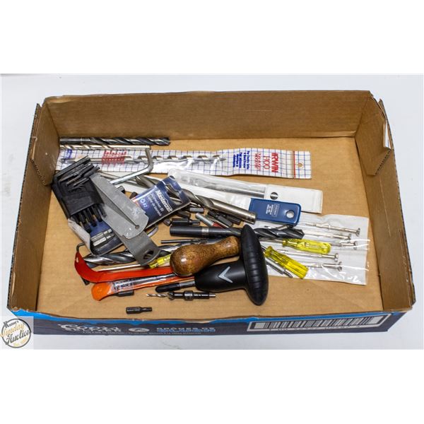 FLAT OF BITS/PRECISION SCREWDRIVERS ETC