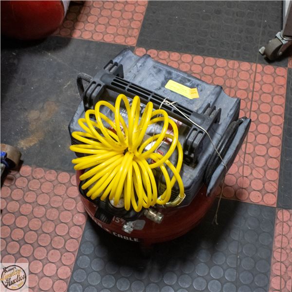 PORTER CABLE ELECTRIC 165 PSI 4 GAL PANCAKE AIR-