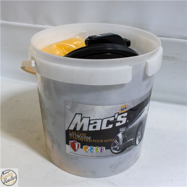 MACS CAR CARE WASH POLISH KIT NAPA