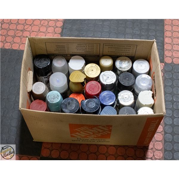 LOT OF SPRAY PAINT