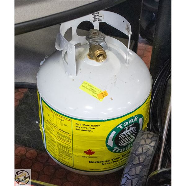 FULL 20-POUND PROPANE CYLINDER