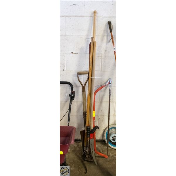 BUNDLE OF GARDEN/YARD TOOLS 7PCS