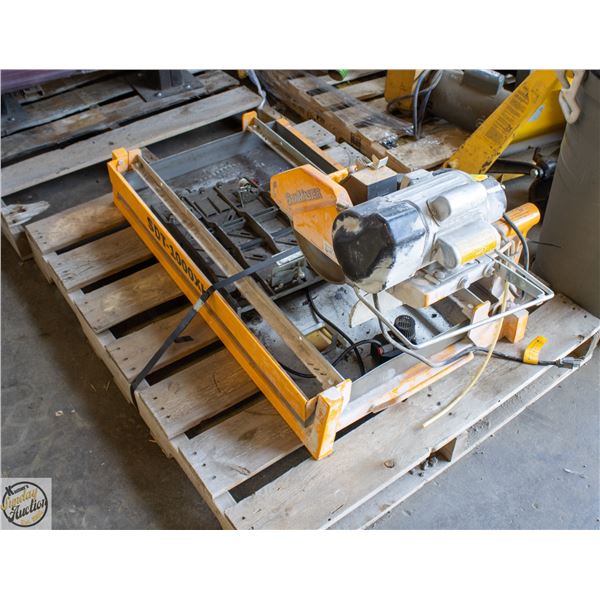 SAW MASTER SDT-1000XL WET TILE SAW