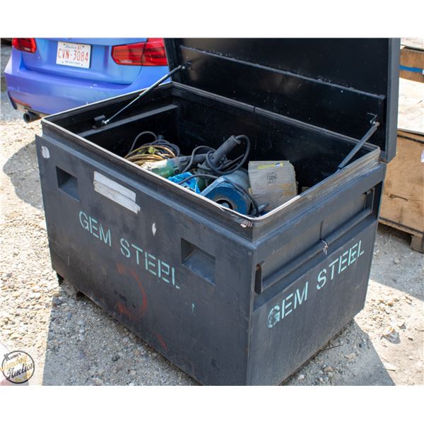 METAL JOB BOX FILLED WITH DISCS ELECTRODE OVENS,
