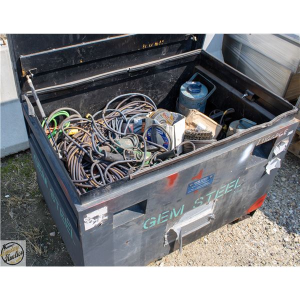 METAL JOB BOX FILLED WITH DISCS ELECTRODE OVENS,