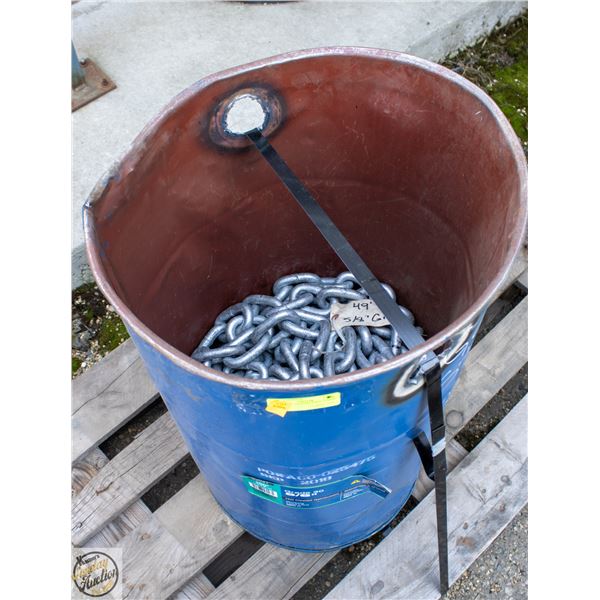 49' 5/8" GALVANIZED STEEL CHAIN