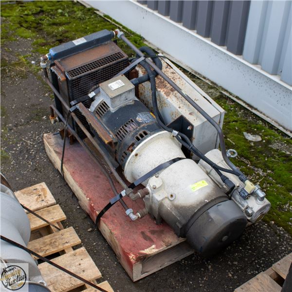 MATTIE ERC 505 ROTARY VANE AIR COMPRESSOR BALDOR