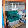 Image 1 : ESTATE PALLET- STORAGE TOTES/CONTAINERS/SHELVING