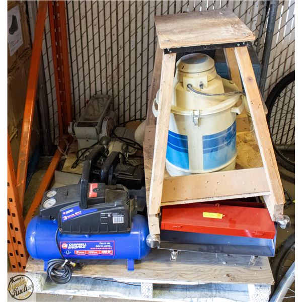 PALLET OF ESTATE POWER TOOLS,