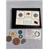 Image 3 : Nice Collectible Lot of Coins Tokens Arrow Head Etc