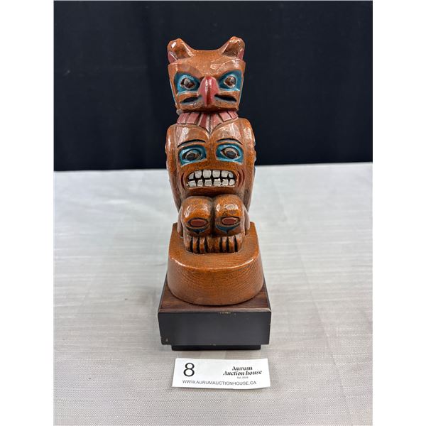 A Decorative West Coast Native Totem Pole