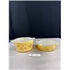 Image 1 : 2 Vintage Pyrex Casserole Lidded Dishes in Mint Condition