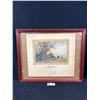 Image 1 : Nicely Framed 1921 Oliver Brindley Edmonton Calander