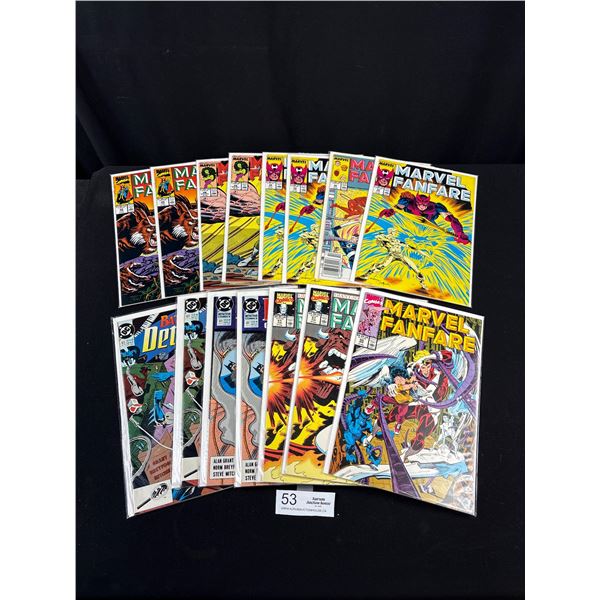 16 Collectible Comic Lot Most on Board in Bag