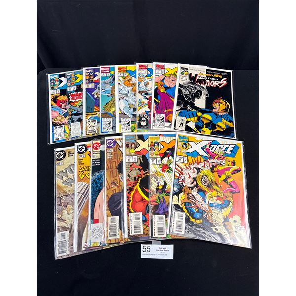 18 Collectible Comic Lot Most on Board in Bag