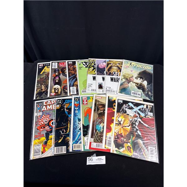 19 Collectible Comic Lot Most on Board in Bag
