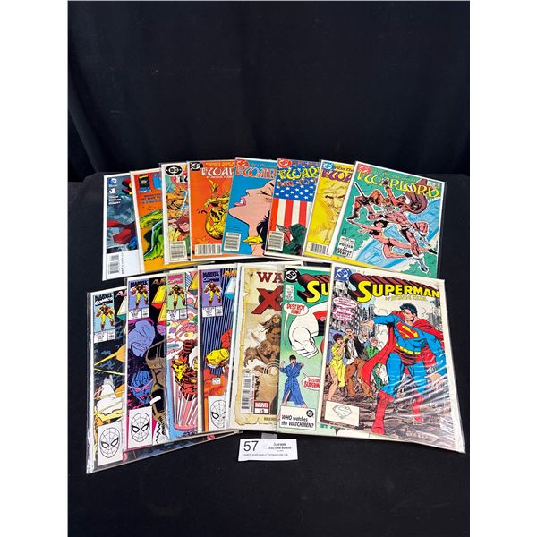 20 Collectible Comic Lot Most on Board in Bag
