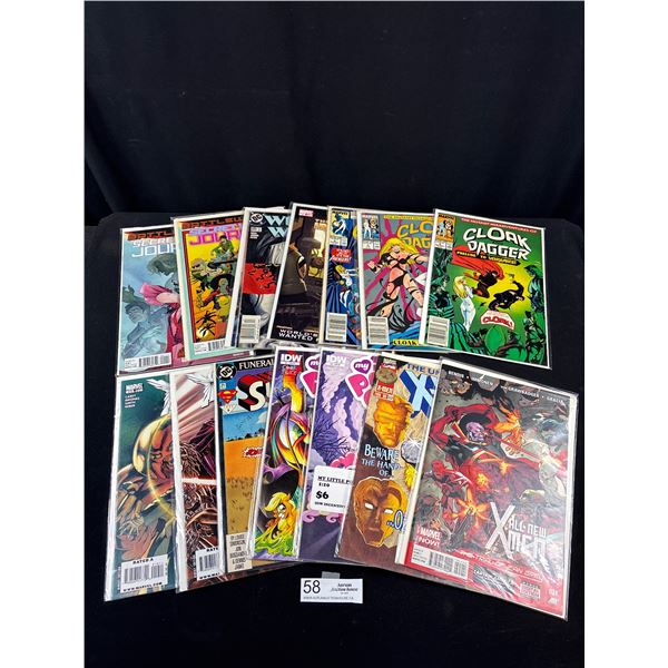 21 Collectible Comic Lot Most on Board in Bag