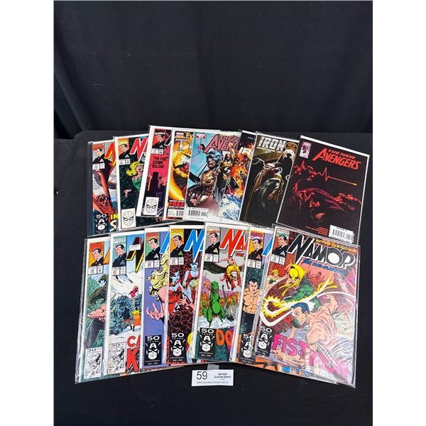 22 Collectible Comic Lot Most on Board in Bag
