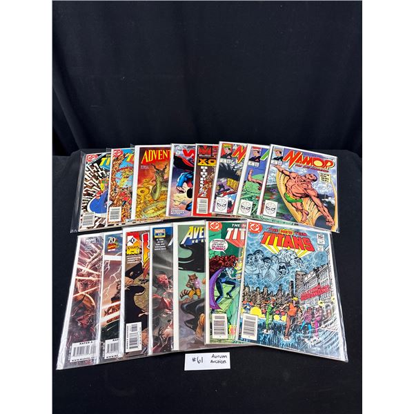 24 Collectible Comic Lot Most on Board in Bag