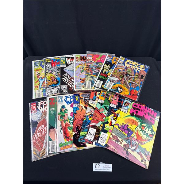 25 Collectible Comic Lot Most on Board in Bag