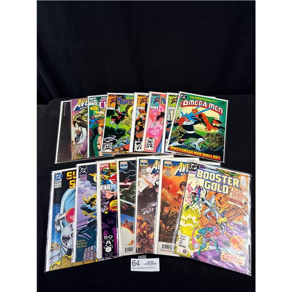 27 Collectible Comic Lot Most on Board in Bag