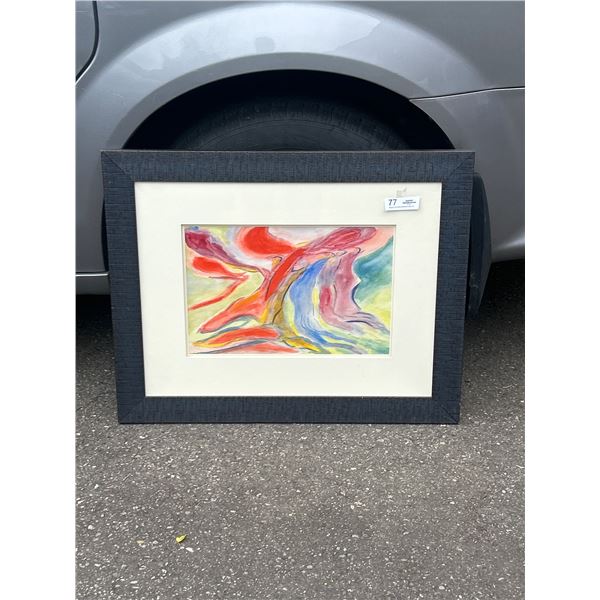 Professionally Framed Oil Painting 30"x24" NO SHIPPING