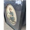 Image 3 : Professionally Framed Oval Print Bubble in Shadow Box 22"x28" NO SHIPPING