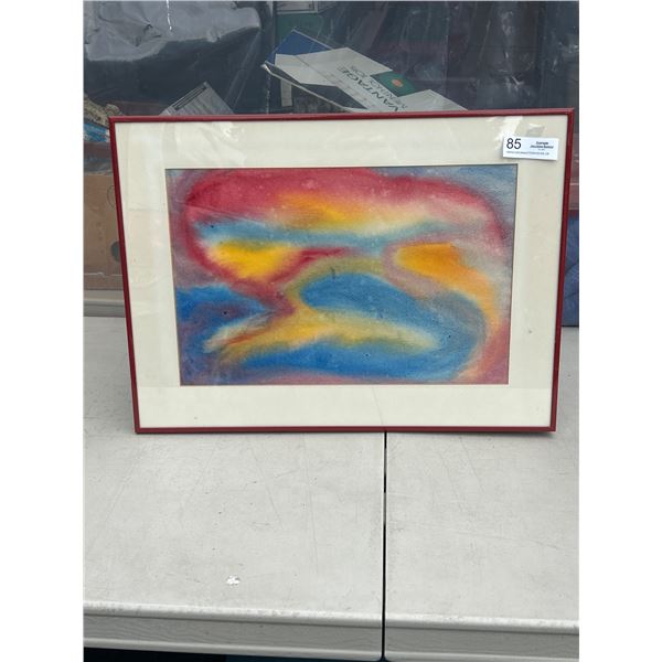 Professionally Framed Oil Painting Signed 23"x16"