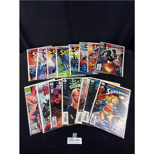 16 Collectible Comic Lot Most on Board in Bag