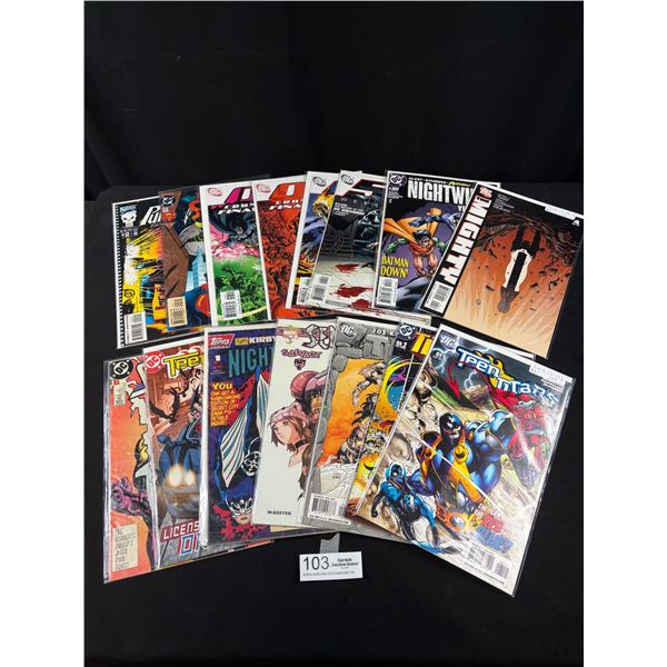 19 Collectible Comic Lot Most on Board in Bag