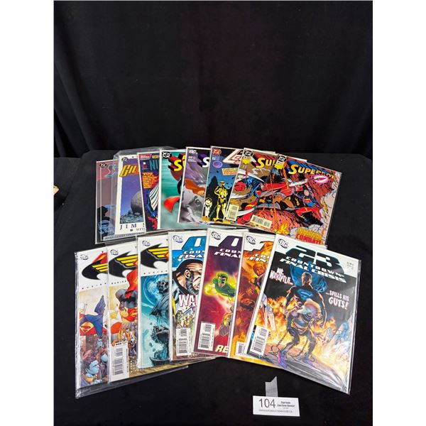 20 Collectible Comic Lot Most on Board in Bag