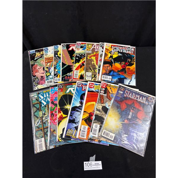 22 Collectible Comic Lot Most on Board in Bag