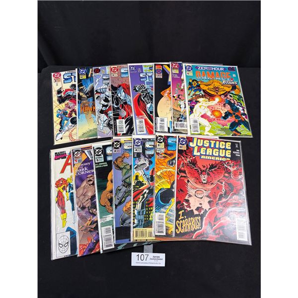 23 Collectible Comic Lot Most on Board in Bag