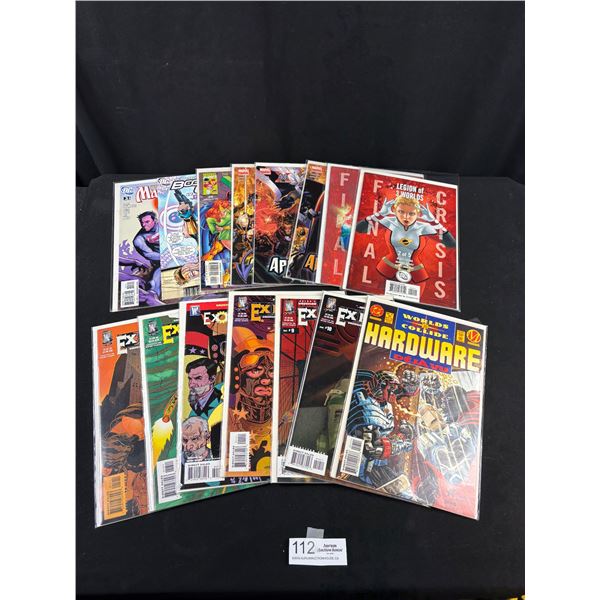 28 Collectible Comic Lot Most on Board in Bag
