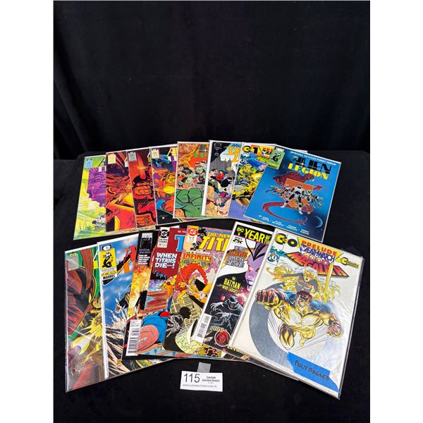 31 Collectible Comic Lot Most on Board in Bag