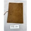Image 4 : World War One 68th Battalion Vancouver BC Leather Book Cover