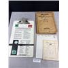 Image 1 : Lot of Haney Garage BC 1920's receipts Plus Motor of Canada 1939 Book ETC
